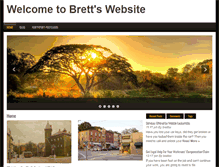 Tablet Screenshot of brettswebsite.com